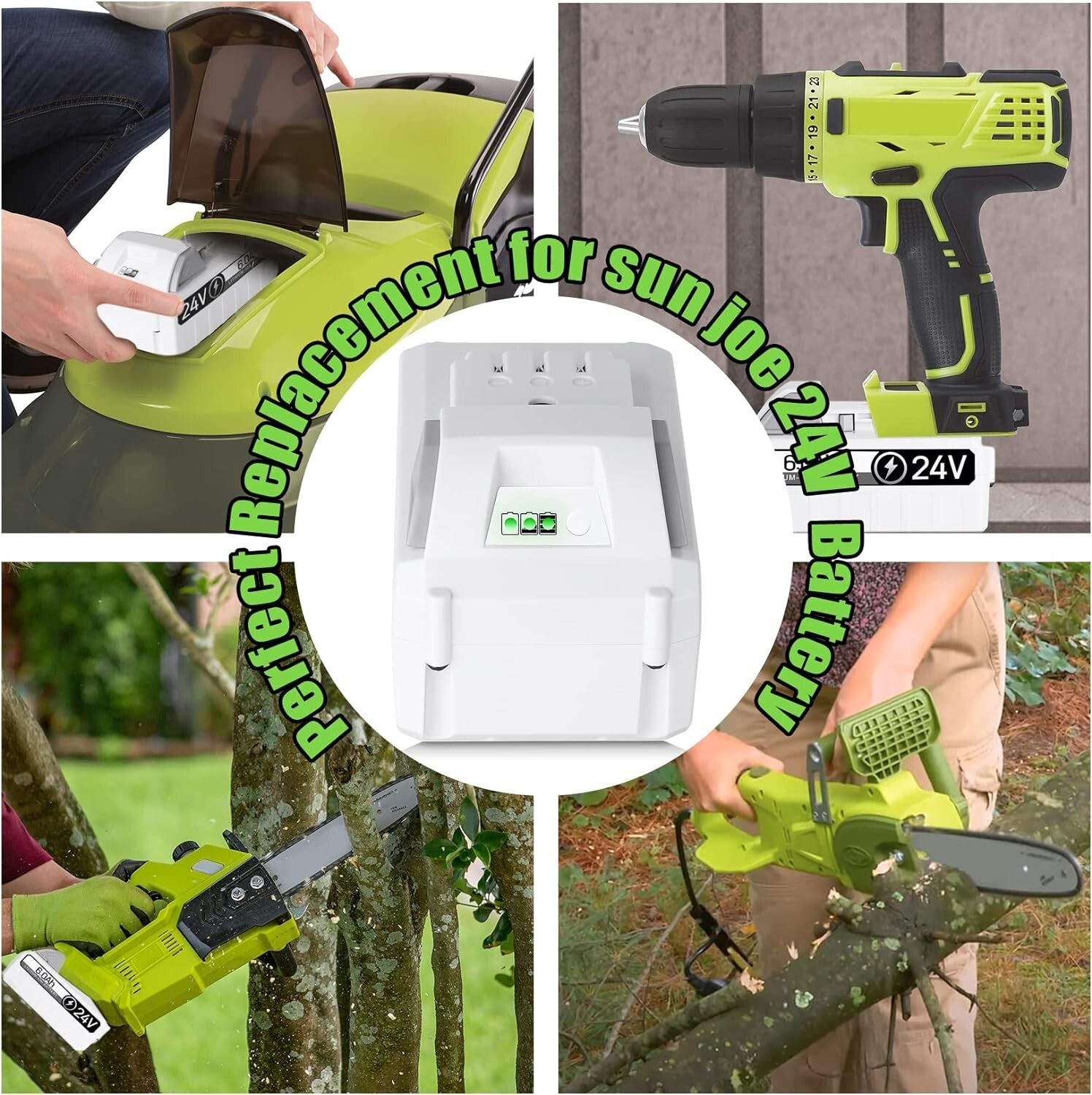 Reliable 6.0Ah DSANKE Lithium Ion Battery with ECP Protection for 24V Devices