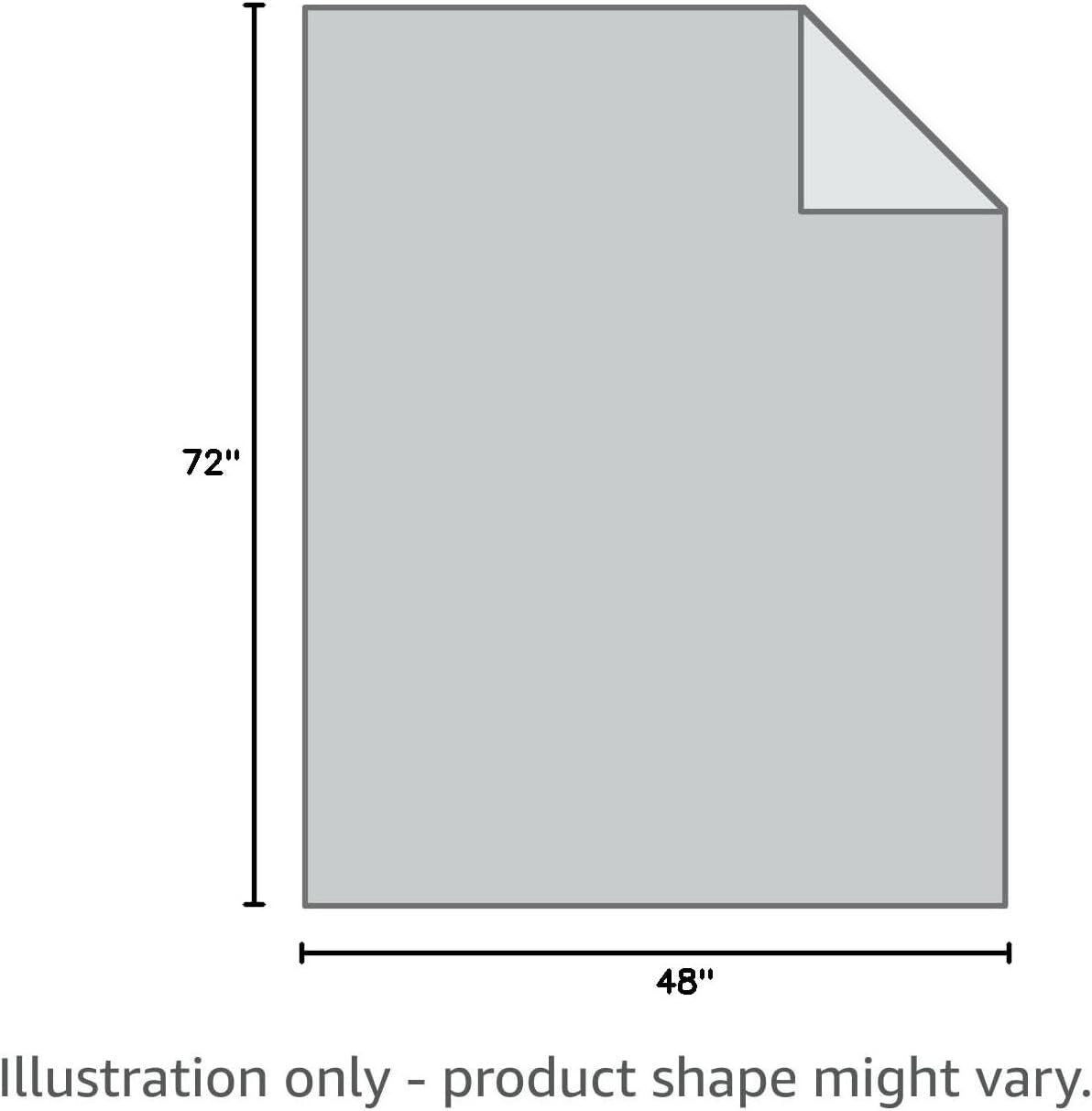Cooling & Heating Weighted Blanket for Adults 15lbs - 48x72 Gray Comfort