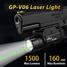 Load image into Gallery viewer, Waterproof 1500 Lumens Tactical Flashlight - Type-C Rechargeable Excellence
