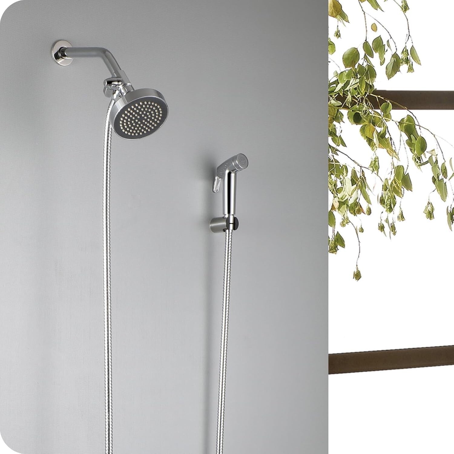 Premium Pet Shower Kit - 8ft Flex Hose & High-Pressure Spray for Easy Grooming