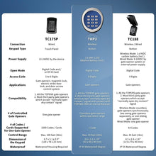 Load image into Gallery viewer, Advanced Code Technology Wireless Keypad - Enhance Security for Gates &amp; Garages