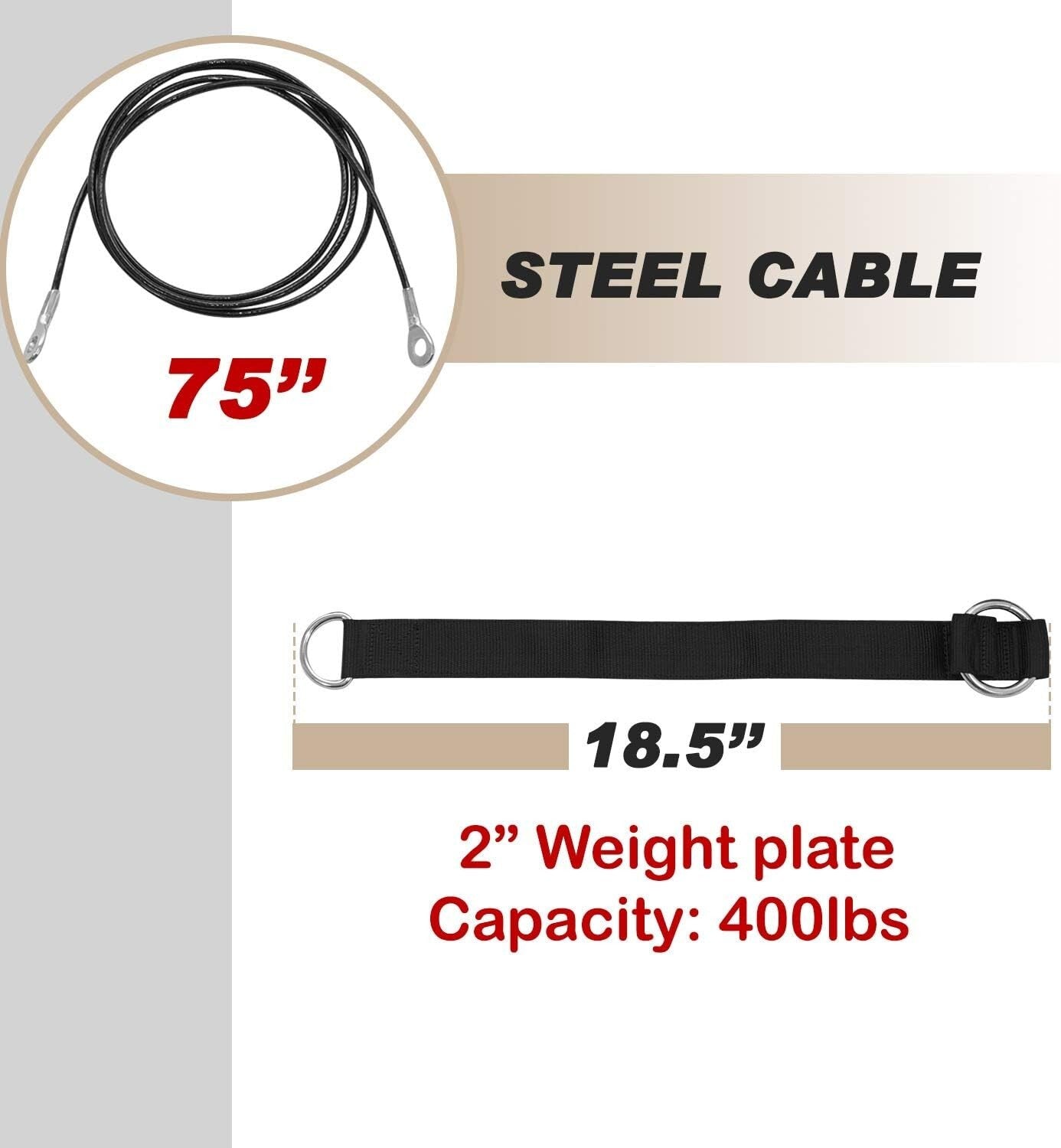 Essential Tricep Pulley System with Steel Components - Perfect for Home Gyms