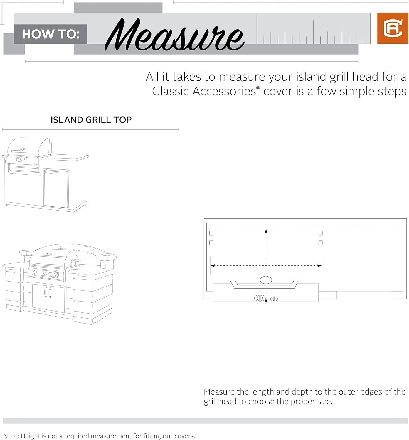 Hickory Water-Resistant Grill Cover - 32'' BBQ Protection with Warranty