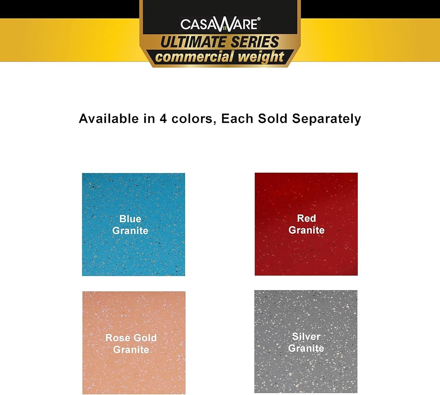 Luxury 3-Piece Cookie Sheet Set - Rose Gold Granite with Easy Release Surface