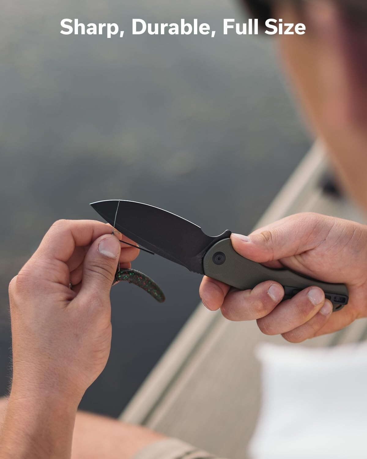Durable Folding Praxis Knife with Smooth Opening - Perfect for Camping & Hiking