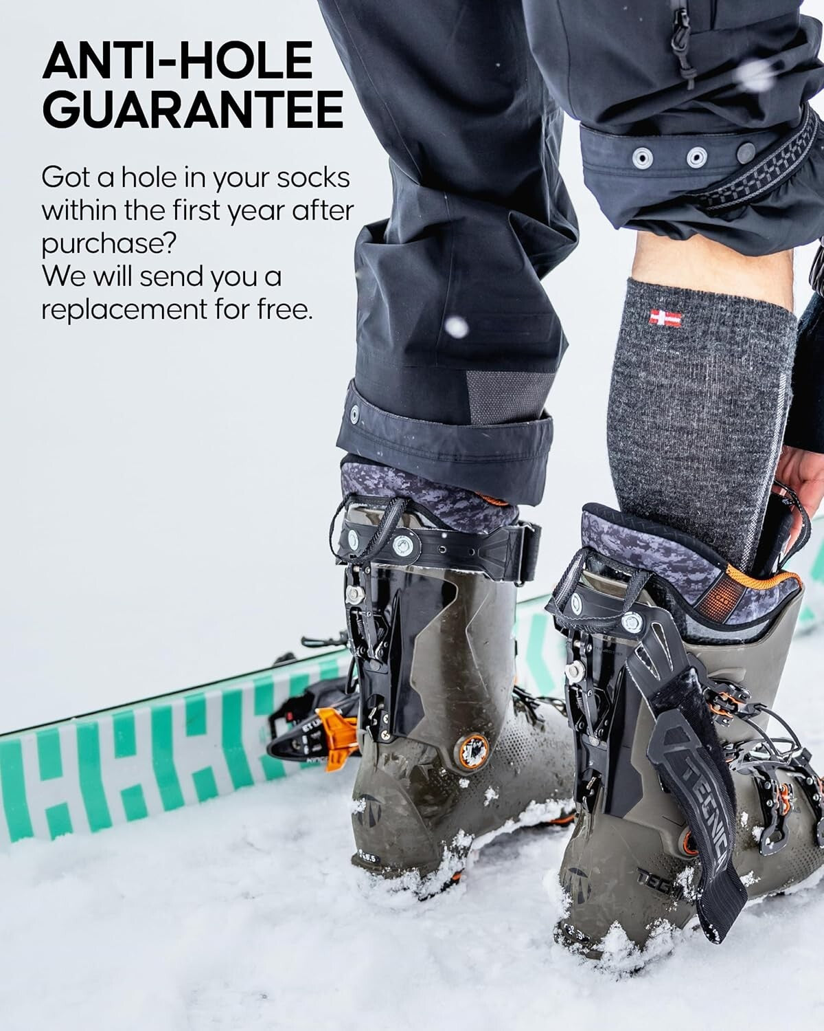 All-Weather Thermal Ski Socks for Men & Women - Ultimate Comfort & Protection