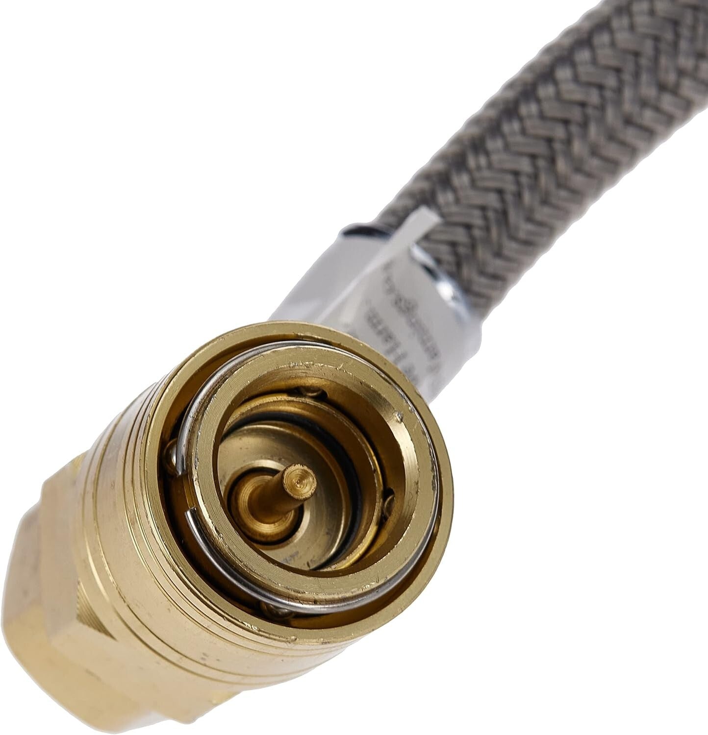 AC Pro Car Air Conditioner Recharge Kit - R1234YF Gauge & Quick-Connect Hose