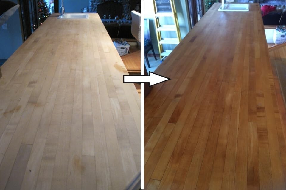 Premium Food Safe Wood Conditioner - 128 oz Butcher Block & Cutting Board Care