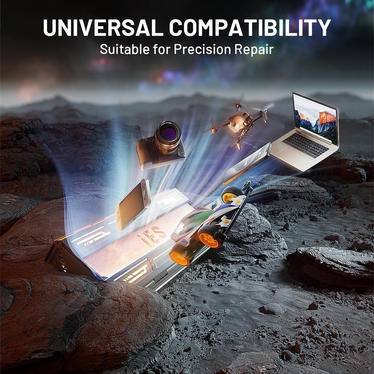 181-Piece Electric Screwdriver Set with 160 Precision Bits - Ultimate Repair Kit