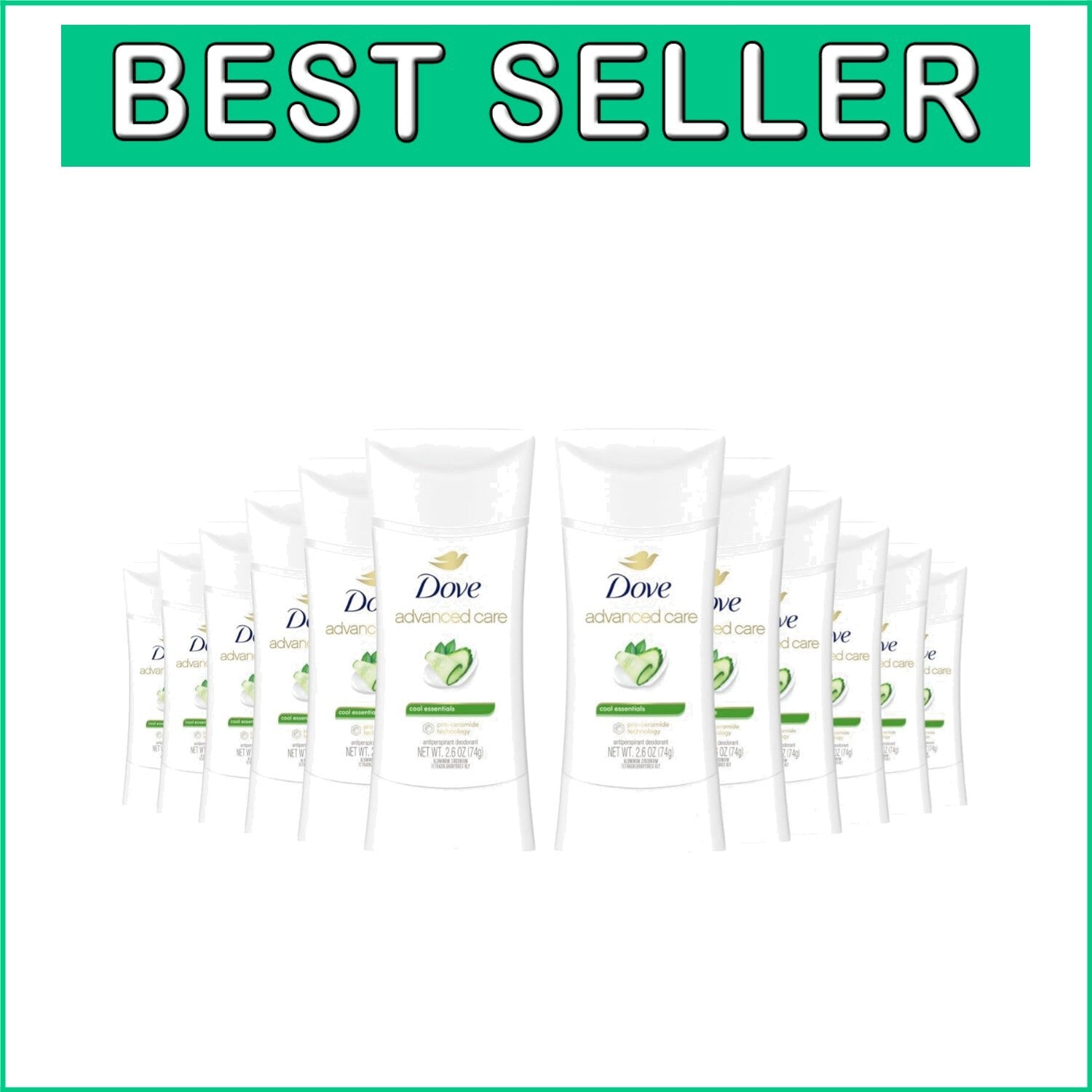 Pro Ceramide Technology Antiperspirant Stick - 12 Pack, Skin Repair & Protection