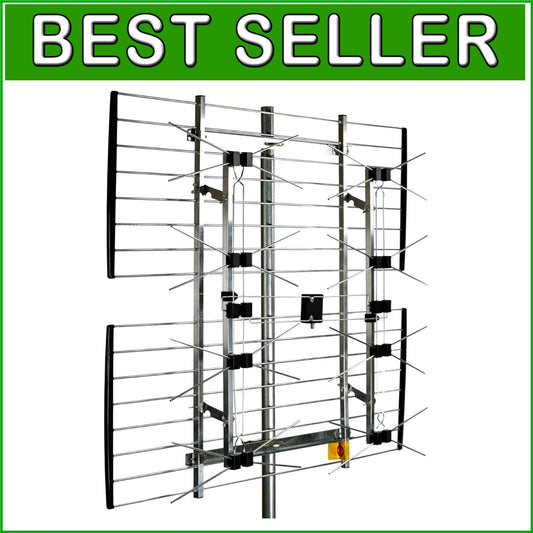 EXTREMEtenna Long Range Outdoor TV Antenna - 80 Mile Multi-Directional Receiver