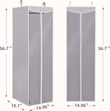 Load image into Gallery viewer, Large Zippered Garment Bags with Clear Window - Perfect for Closet Organization