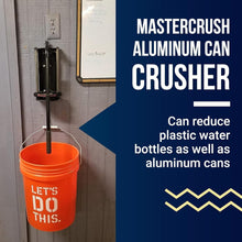 Load image into Gallery viewer, Robust Aluminum Can Crusher - Manual Wall Mounted Design for Efficient Recycling
