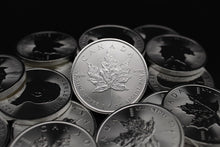 Load image into Gallery viewer, Unique 5-Coin Silver Maple Leaf Lot - Random Years, High Reflectivity and Purity