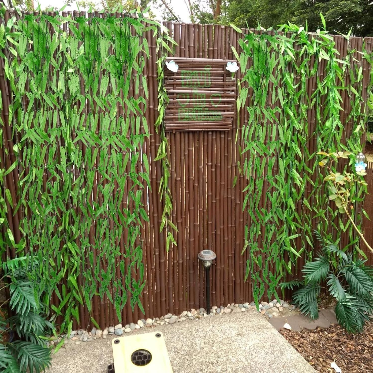 200PCS 1200ft Artificial Ivy Garland - Lush Decor for Indoor & Outdoor Spaces