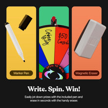 Load image into Gallery viewer, Durable 14-Slot Prize Wheel with Smooth Spin - Ideal for Carnivals &amp; Trade Shows