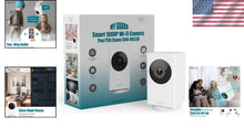 Load image into Gallery viewer, Versatile 1080P Smart Camera with Adjustable Angles for Complete Indoor Coverage