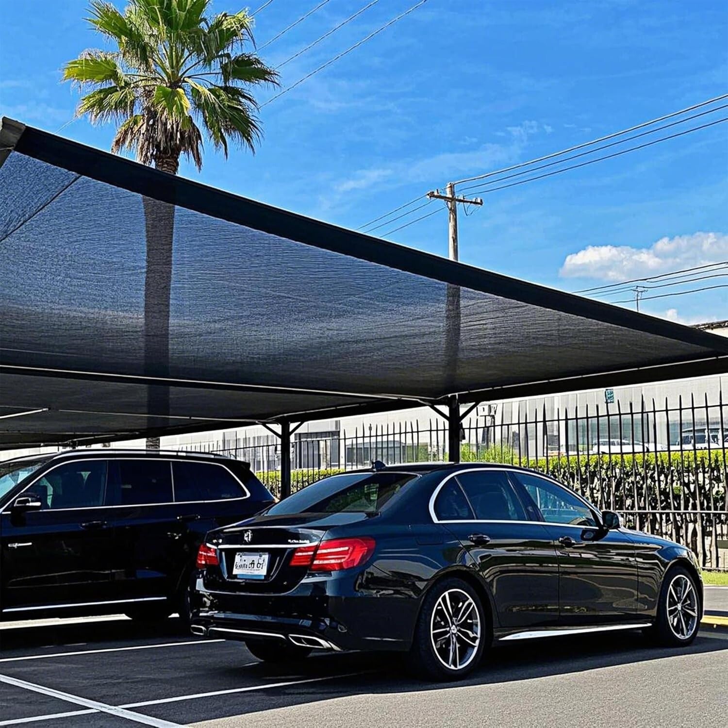 Versatile 8x20 FT Shade Netting - 90% Sun Protection for Plants & Outdoor Spaces