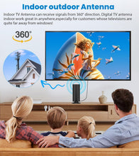Load image into Gallery viewer, Superior 4K HD TV Antenna - 1800+ Mile Range, Outdoor/Indoor Use, Easy Install