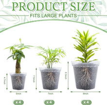 Load image into Gallery viewer, Versatile 12-Pack Clear Nursery Pots with Drainage for Indoor and Outdoor Plants