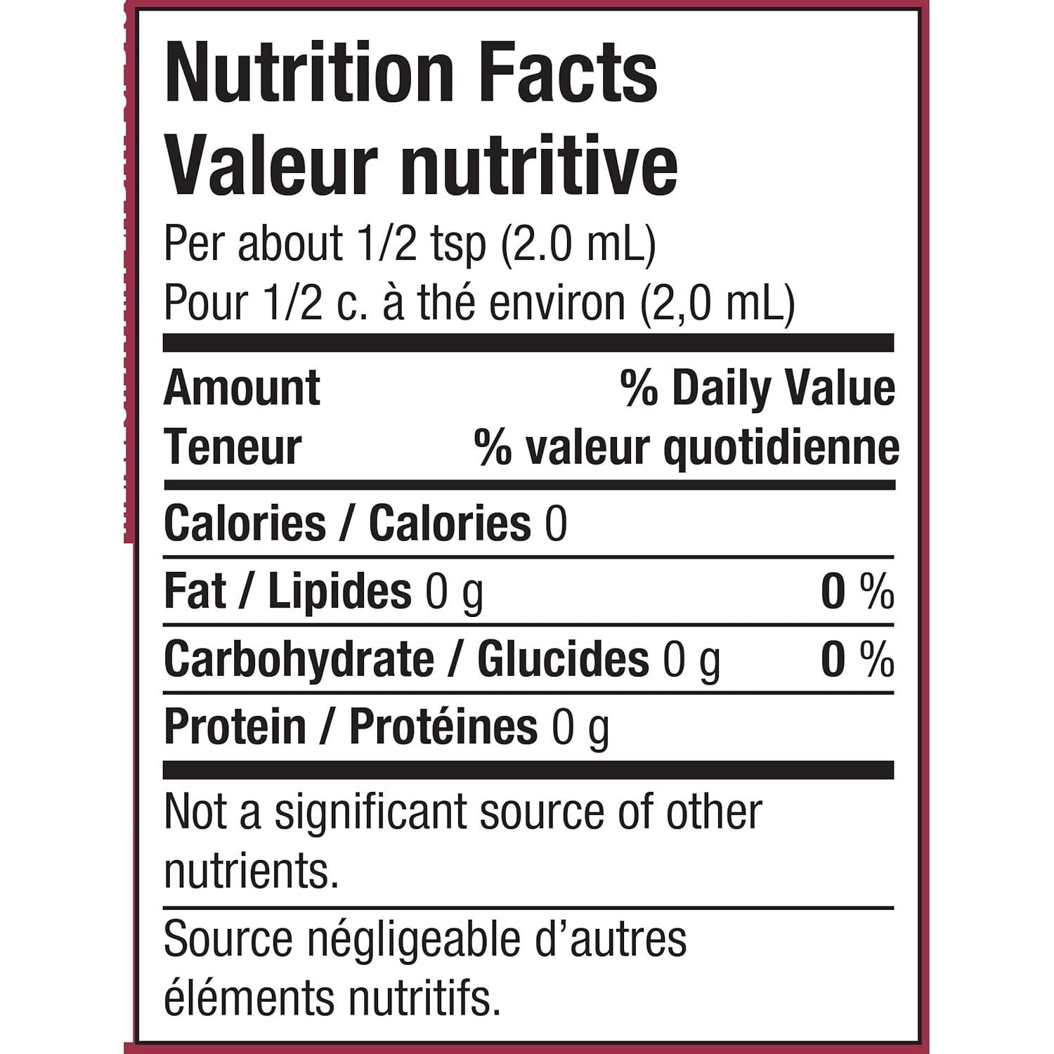 Cherry Liquid Drink Mix, 48mL Bottles - Pack of 12, Zero Calorie Refreshment