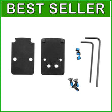 Load image into Gallery viewer, Titanium CNC Mounting Kit for Glock - Compatible with Trijicon RMR/SRO &amp; Holosun