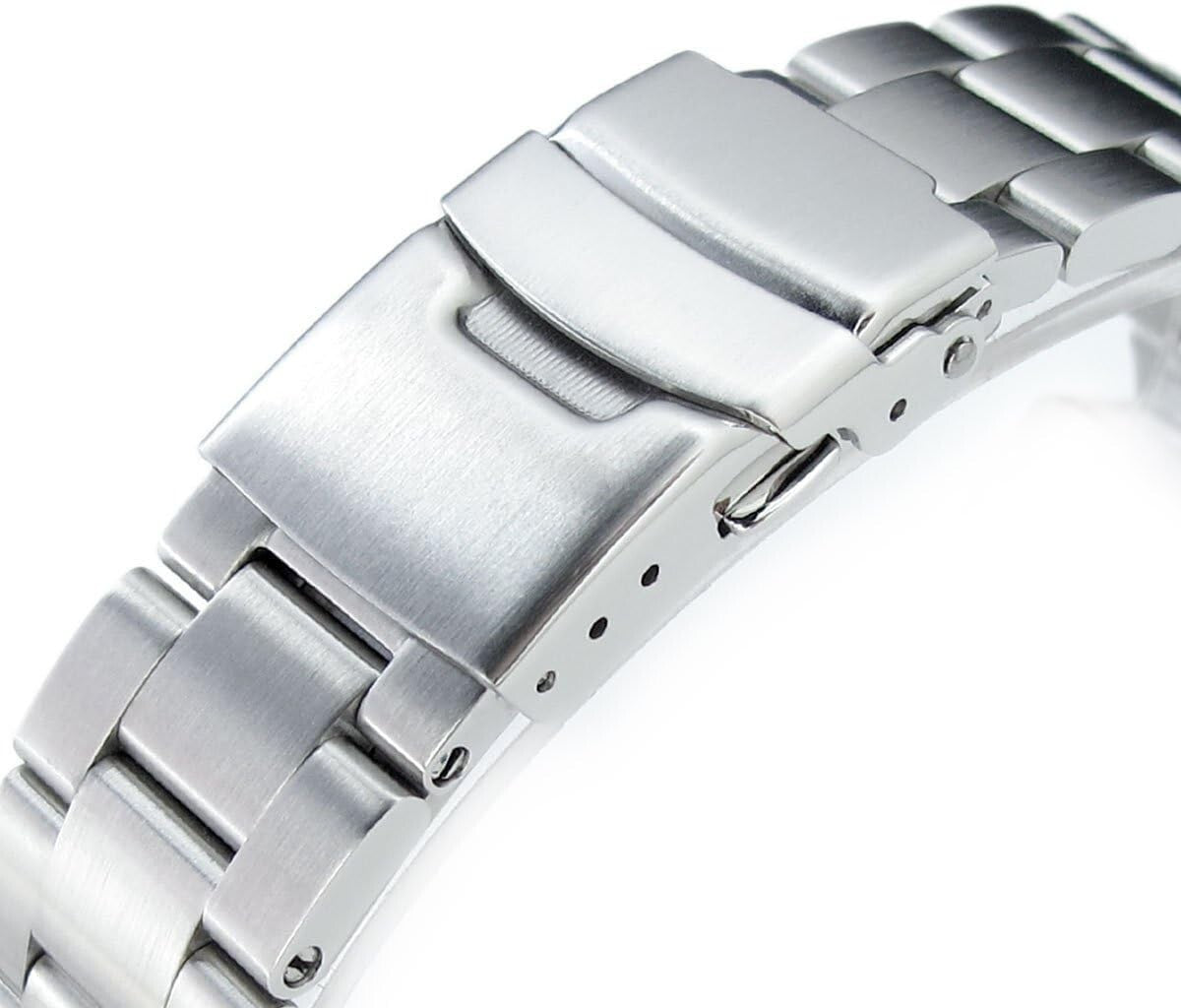 22mm Seiko Watch Band - Solid Stainless Steel for Dive Watches - Durable Style
