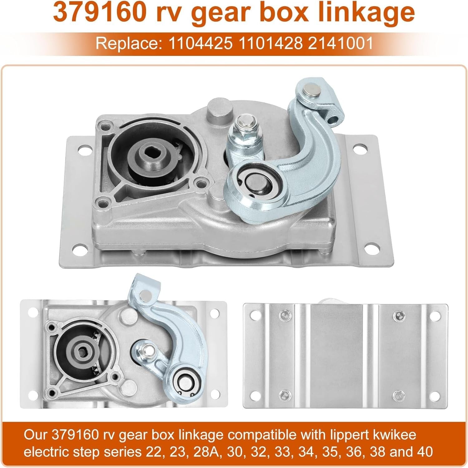 Kwikee Electric Step Replacement Gear Box for 22-40 Series (Part 1101425)