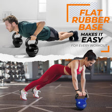 Load image into Gallery viewer, Women’s Fitness Kettlebell Set with Rubber Base | Durable Strength Training Gear