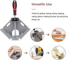 Load image into Gallery viewer, Adjustable 90° Right Angle Clamps - Perfect for DIY Projects &amp; Professional Use