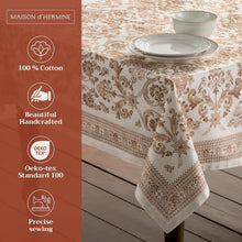 Load image into Gallery viewer, Charming 100% Cotton Table Cover 60" x 120" - Ideal for Dining &amp; Festive Themes