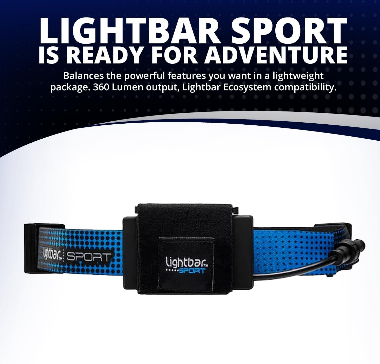 Versatile 300-500 Lumens Headlamp - Adjustable & Water-Resistant for Adventures