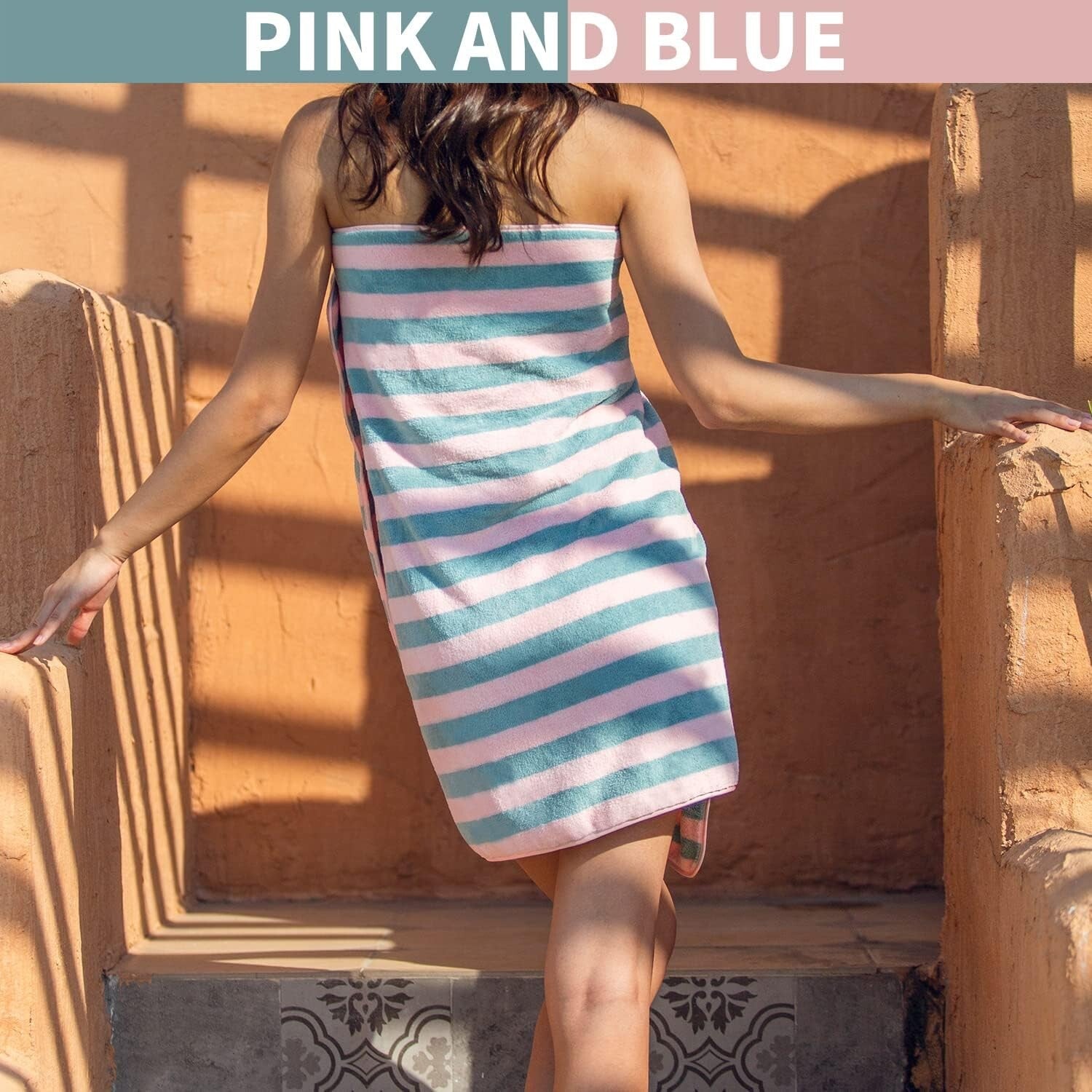 Versatile Microfiber Towel Set - Soft, Quick Dry Bath & Hand Towels for Family