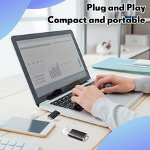 Load image into Gallery viewer, 2GB USB 2.0 Thumb Drive Bulk Set - 50 Lightweight Drives with Lanyard Accessory