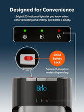 Load image into Gallery viewer, Chic Bottom Load Water Cooler with Hot &amp; Cold Settings - Perfect for Home/Office