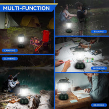 Load image into Gallery viewer, Portable 360-Degree LED Lantern - 30 Hour Battery &amp; USB Charging Capability