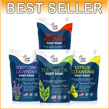 Load image into Gallery viewer, Revitalizing Epsom Salt &amp; Tea Tree Oil Foot Soak for Relaxation &amp; Fungal Support