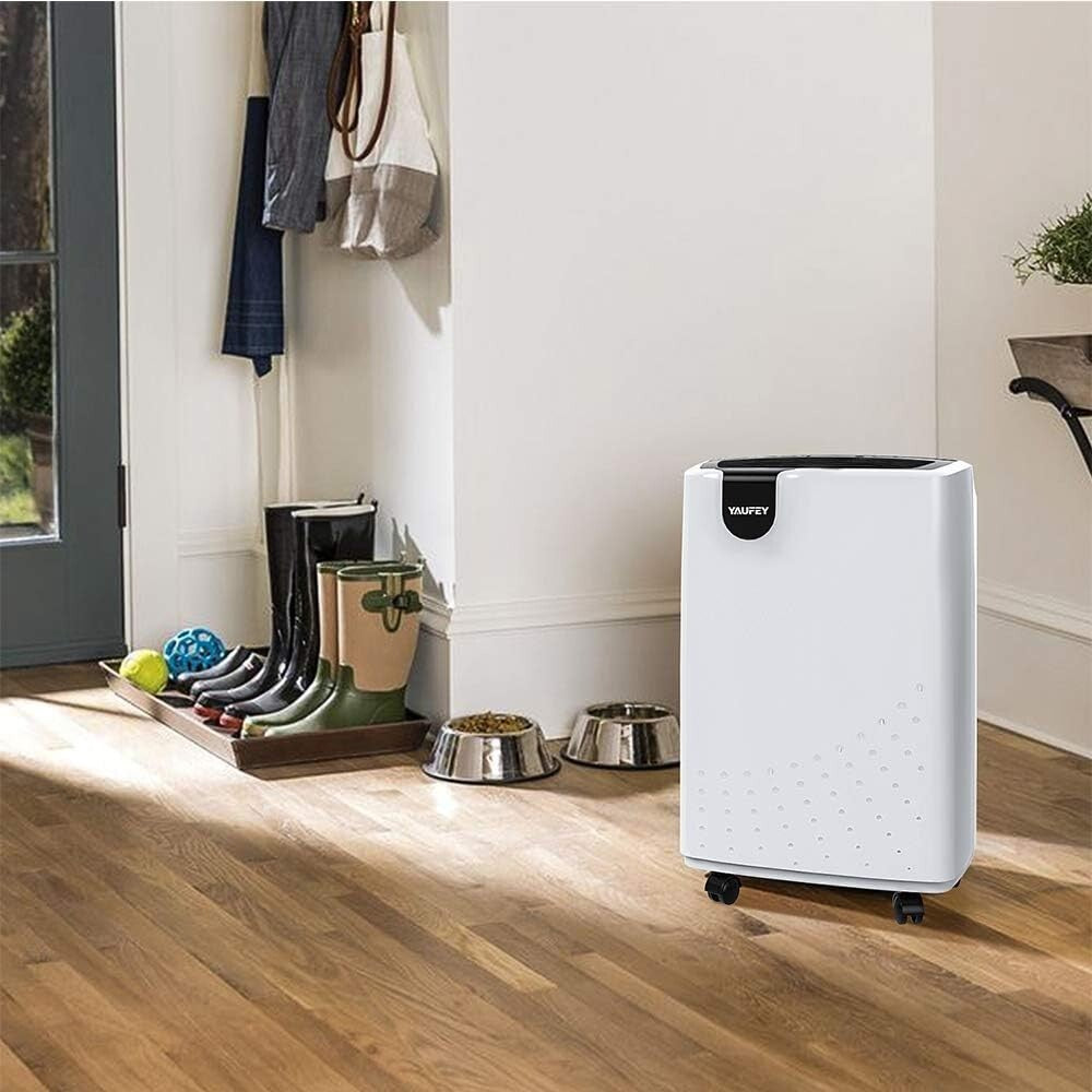 Home Dehumidifier for Medium to Large Spaces - 2500 Sq Ft Coverage & Easy Setup