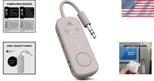Load image into Gallery viewer, Dual Device Airplane Bluetooth Adapter with aptX Adaptive for Optimal Sound
