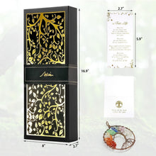 Load image into Gallery viewer, Durable Gold &amp; Green Wind Chimes - Hand-Tuned Outdoor Decor for Memorial Gifts
