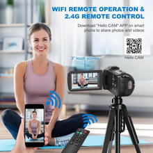 Load image into Gallery viewer, All-in-One 8K Video Camera with Remote Control, Night Vision &amp; 32GB SD Card