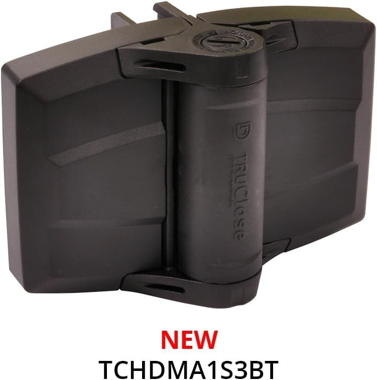 Durable Self-Closing Hinge Pair for Gates Up to 154 lbs with Easy Adjustability