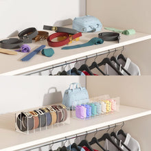 Load image into Gallery viewer, Compact Acrylic Belt Organizer for Large Buckles - Stylish Storage Solution