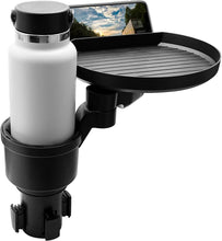Load image into Gallery viewer, Ultimate Car Cup Holder Tray with Phone Slot &amp; Expandable Base for Travel