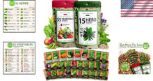 Load image into Gallery viewer, Explore 70 Varieties of Heirloom Seeds: The Ultimate Prepper’s Garden Kit