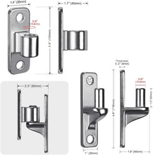 Load image into Gallery viewer, 304 Stainless Steel Heavy Duty Gate Hinges - 600LB Support, Ideal for Fences