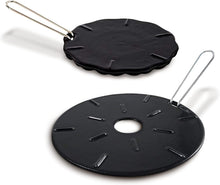 Load image into Gallery viewer, Set of 2 Cast Iron Heat Diffusers - 8.25'' &amp; 6.75'' for Gas and Electric Stoves