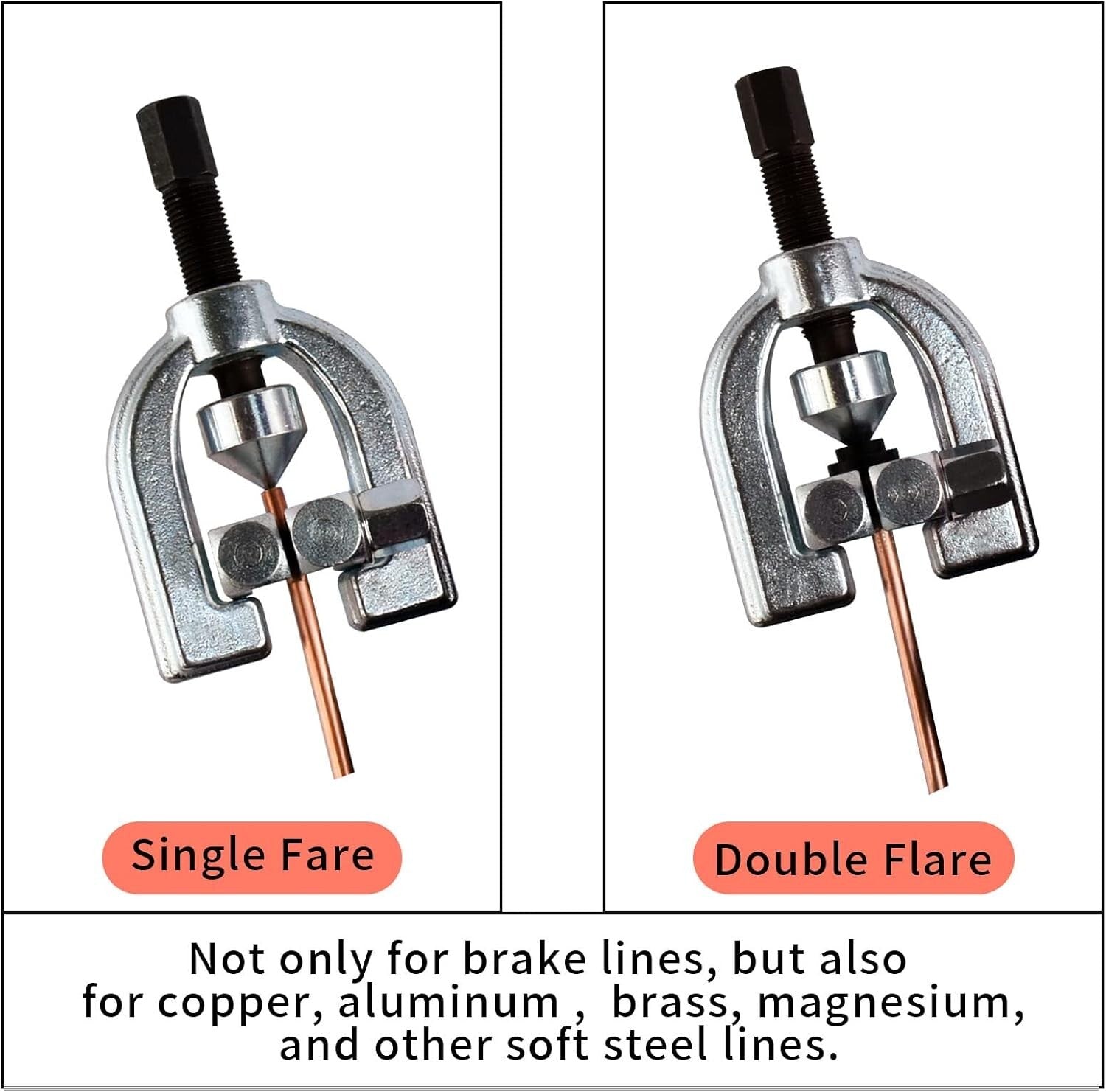 Complete Brake Line Tubing Kit - 1/4" 25 Ft with Tubing Bender & Toolbox