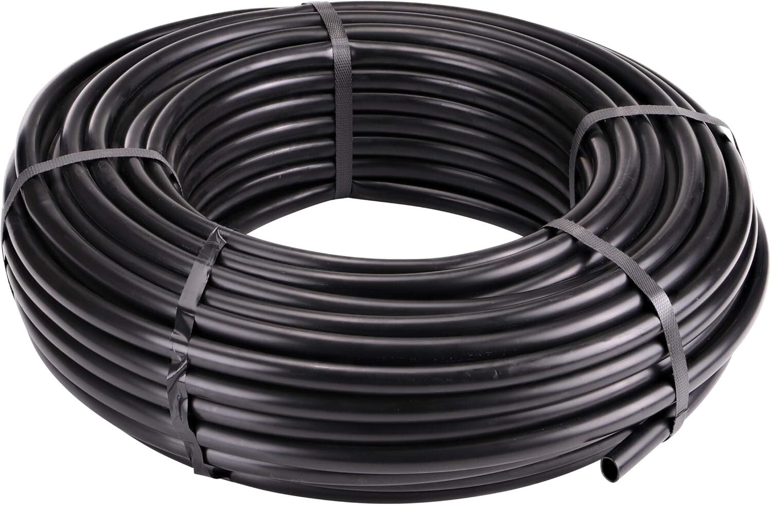 Sustainable 1/2 Inch Drip Irrigation Supply Tubing - 200 Feet of Quality Fit