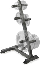 Load image into Gallery viewer, Heavy-Duty Olympic Weight Plate Tree for 2-Inch Plates - Space Saving Rack